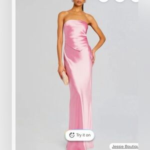 Retrofete Skye Dress in Fondant Pink size medium